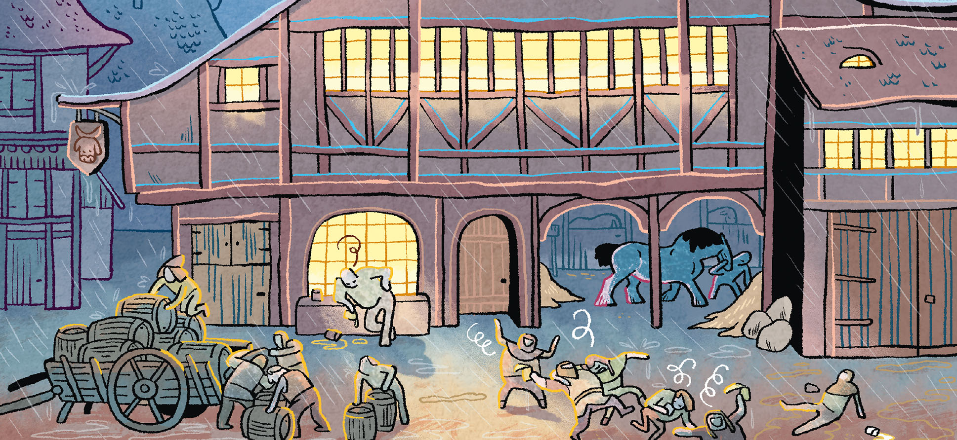 Sorciers et Bourbiers illustration