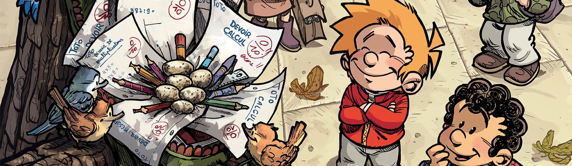 Extrait d’image n°1 des BD Les Blagues de Toto - Editions Delcourt