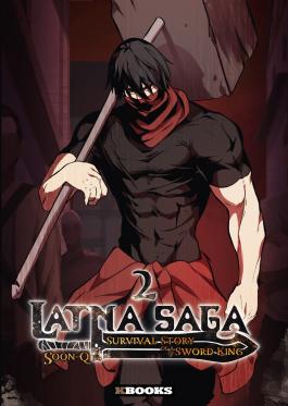 Couverture de la Kbooks Latna Saga : Survival Story of a Sword King T02 de - Editions Delcourt