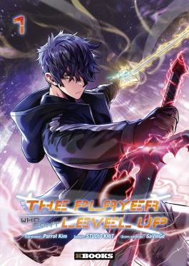 Couverture de la Kbooks The Player Who Can't Level Up T01 de Parrot kim - Editions Delcourt