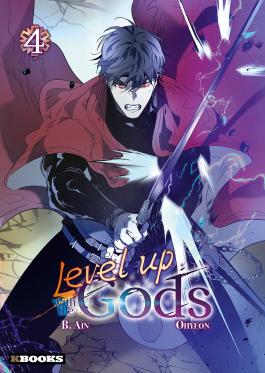 Couverture du Webtoon Level up with the Gods Tome 4 de Ohyeon - Kbooks