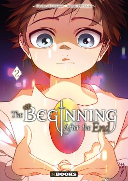 Couverture du webtoon The Beginning After the End Tome 2 de Turtleme et Fuyuki23 - Editions Delcourt