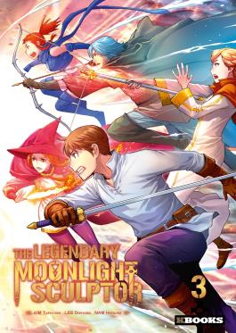 Couverture du webtoon The Legendary Moonlight Sculptor tome 3 de Hee Sung Nam et Dokyong Lee - Editions Delcourt