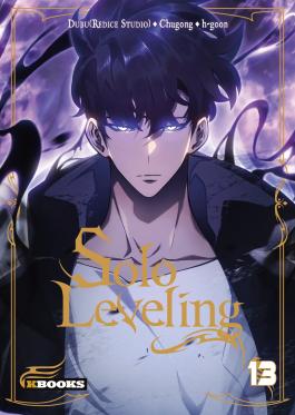 Couverture du Tome 13 collector du webtoon Solo Leveling - Editions Delcourt