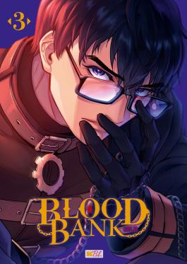 Couverture de la Kbooks Blood Bank T03 de Silb - Editions Delcourt