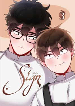 Couverture de la Kbooks Sign T03 de Ker - Editions Delcourt