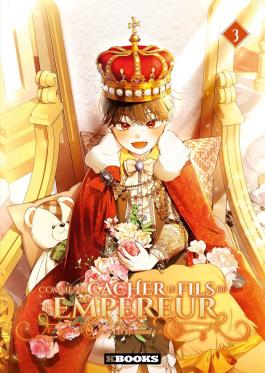Couverture de la Kbooks Comment cacher le fils de l'Empereur T03 de Yeonseo lee - Editions Delcourt