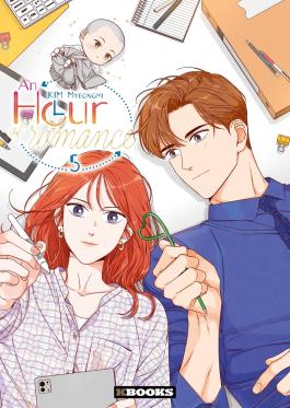 Couverture de la Kbooks An hour of romance T05 de Myeongmi kim - Editions Delcourt