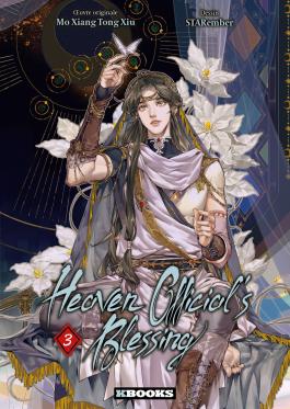 Couverture de la Kbooks Heaven Official's Blessing T03 de Tong xiu mo xiang - Editions Delcourt