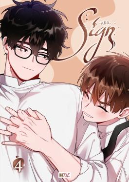 Couverture de la Kbooks Sign T04 de Ker - Editions Delcourt