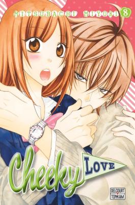 Couverture du Manga Cheeky love T08 de Miyuki mitsubachi - Editions Delcourt
