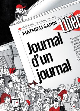 Couverture de la BD Journal d'un journal de Mathieu sapin - Editions Delcourt