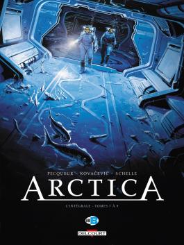 Couverture de la BD Arctica - Intégrale T07 à T09 de Daniel pecqueur - Editions Delcourt