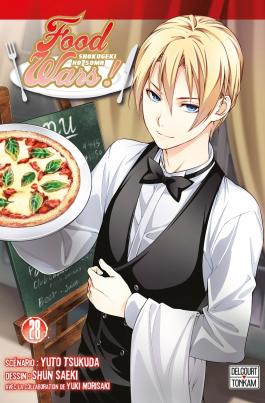 Couverture du Manga Food wars ! T28 de Yûto tsukuda - Editions Delcourt