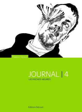 Couverture de la BD Journal T04 de Fabrice neaud - Editions Delcourt