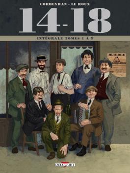 Couverture de la BD 14 - 18 Intégrale T01 à T05 de Corbeyran - Editions Delcourt