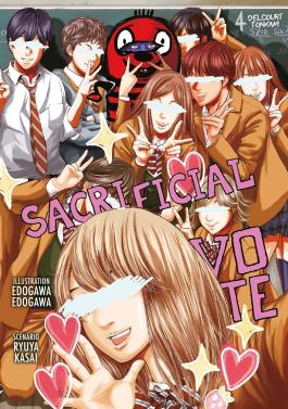Couverture du Manga Sacrificial Vote T04 de Ryuya kasai - Editions Delcourt