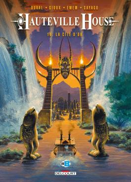 Couverture de la BD Hauteville House T19 - La Cité d'or de Fred duval - Editions Delcourt