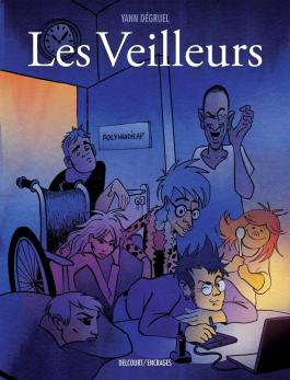 Couverture de la BD Les Veilleurs de Yann dégruel - Editions Delcourt