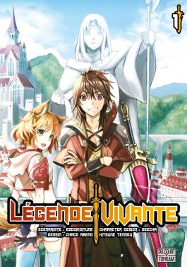 Couverture du Manga Légende vivante T01 de Ezogingitune - Editions Delcourt