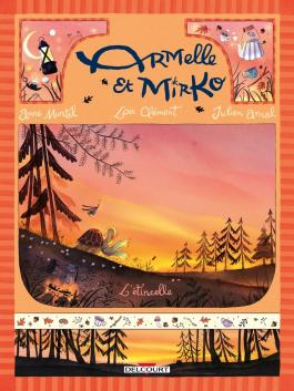 Couverture de la Jeunesse Armelle et Mirko T01 - L'Étincelle de Loïc clement - Editions Delcourt