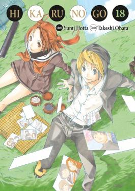 Couverture du Manga Hikaru no go Luxe T18 de Yumi hotta - Editions Delcourt