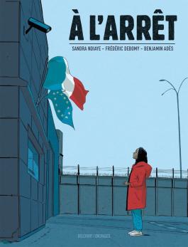 Couverture de la BD À l'arrêt de Frederic debomy - Editions Delcourt