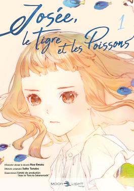 Couverture du Manga Josée, le tigre et les poissons T01 de Seiko tanabe - Editions Delcourt