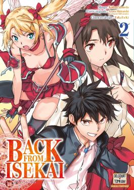Couverture du Manga Back from isekai T02 de Arata shiraishi - Editions Delcourt