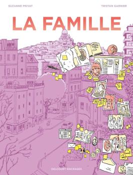 Couverture de la BD La Famille de Suzanne privat - Editions Delcourt
