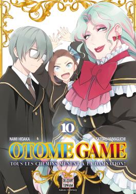 Couverture du manga Otome Game tome 10 de Satoru Yamaguchi - Éditions Delcourt