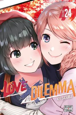 Couverture de l'édition spéciale du Tome 24 du manga Love X Dilemma de Kei Sasuga - Editions Delcourt