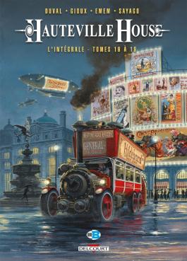 Couverture de la BD Hauteville House - Intégrale T16 à T19 de Fred duval - Editions Delcourt