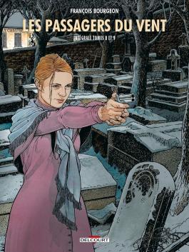 Couverture de la BD Les Passagers du vent - Intégrale T08 à T09 de François bourgeon - Editions Delcourt