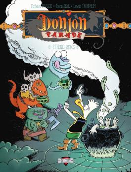 Couverture de la bd Donjon Parade Tome 11 de Joann Sfar, Lewis Trondheim et Mathieu Burniat - Editions Delcourt