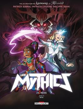 Couverture de la Jeunesse Les Mythics - Tome 24 Réha de Philippe ogaki - Editions Delcourt