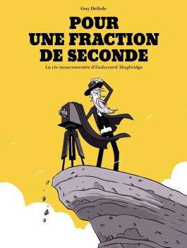 Couverture de la BD Pour une fraction de seconde de Guy delisle - Editions Delcourt