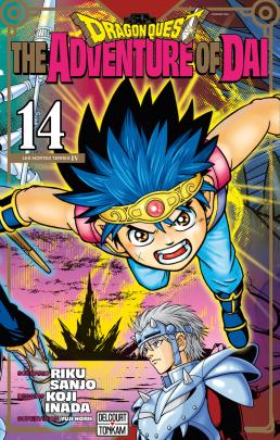 Couverture du Manga Dragon Quest - The Adventure of Daï T14 de Riku sanjo - Editions Delcourt