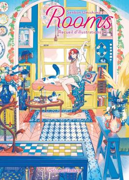 Couverture du Manga Rooms - Recueil d'illustrations de Senbon umishima - Editions Delcourt
