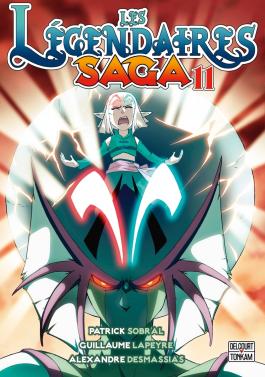 Couverture du Manga Les Legendaires Saga - Tome 11 de Patrick sobral - Editions Delcourt
