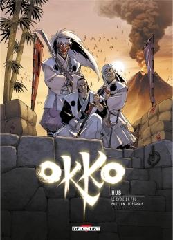 Couverture de la BD Okko - Le Cycle du feu - Intégrale T07 à T08 NPX de Hub - Editions Delcourt