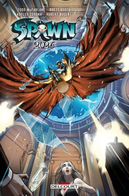 Couverture de la Spawn 2026 de Todd mcfarlane - Editions Delcourt