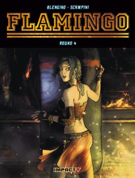 Couverture de la BD Flamingo Round 4 de Luca erbetta - Editions Delcourt