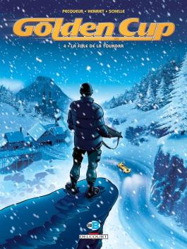 Couverture de la BD Golden Cup T04 - La Fille de la toundra de Daniel pecqueur - Editions Delcourt
