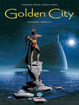 Couverture de la BD Golden City - Intégrale T01 à T03 de Daniel pecqueur - Editions Delcourt