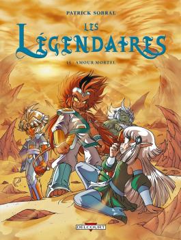 Couverture de la Jeunesse LES LEGENDAIRES N15 AMOUR MORTEL de Patrick sobral - Editions Delcourt