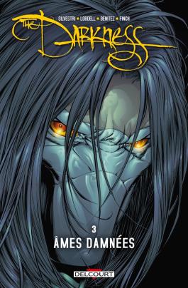 Couverture du Comics Darkness T03 - Âmes damnées de Malachy coney - Editions Delcourt