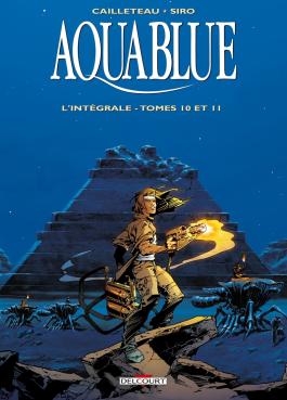 Couverture de la BD Aquablue - Intégrale T10 à T11 de Thierry cailleteau - Editions Delcourt