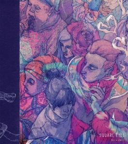 Couverture du Comics Square Eyes de Luke jones - Editions Delcourt