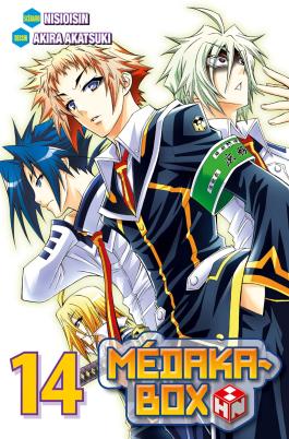 Couverture du Manga Médaka-Box T14 de Nisioisin - Editions Delcourt